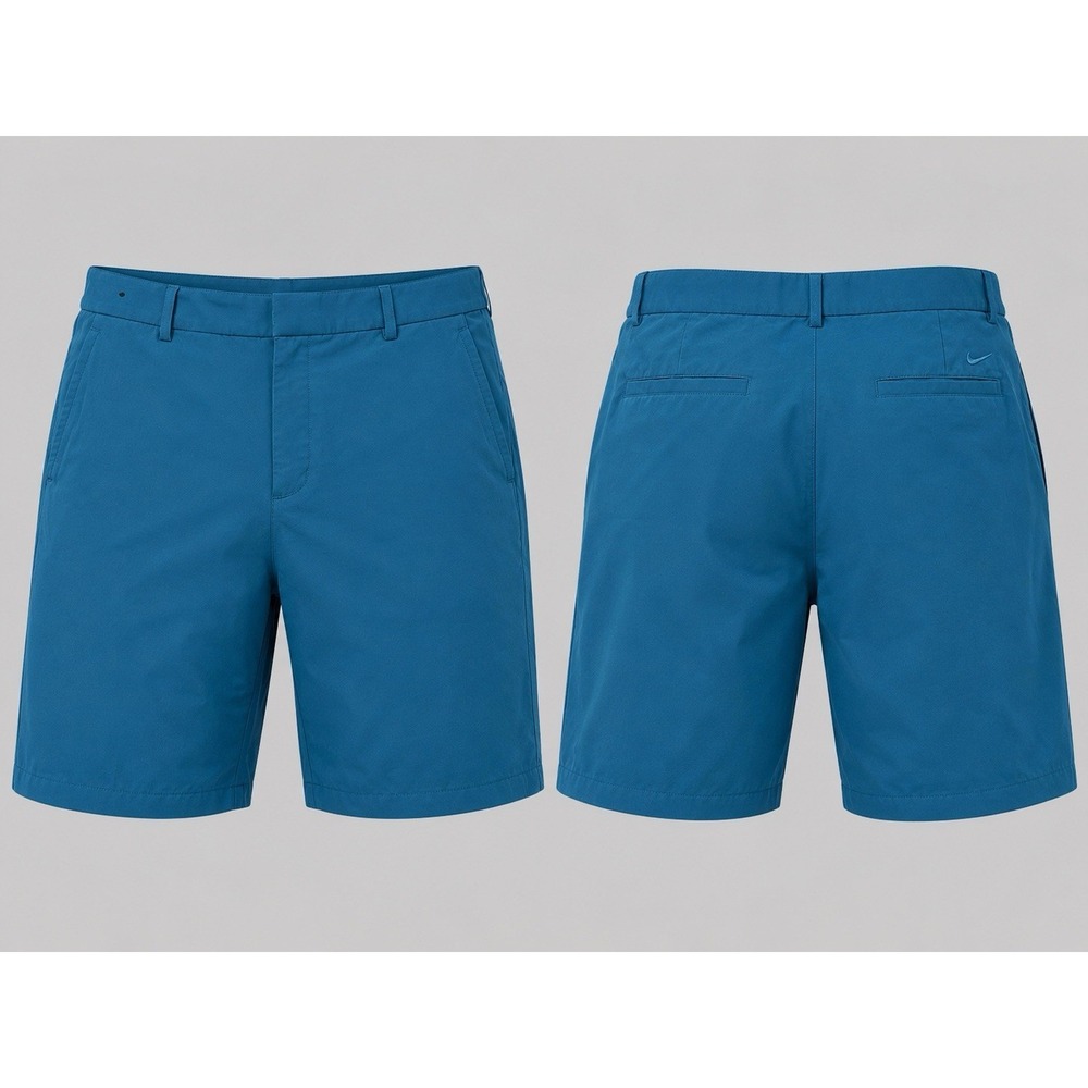 Nike Golf Dri-Fit SHORTS  Mens 40  AQUA BLUE Stretch  Athleisure PERFORMANCE